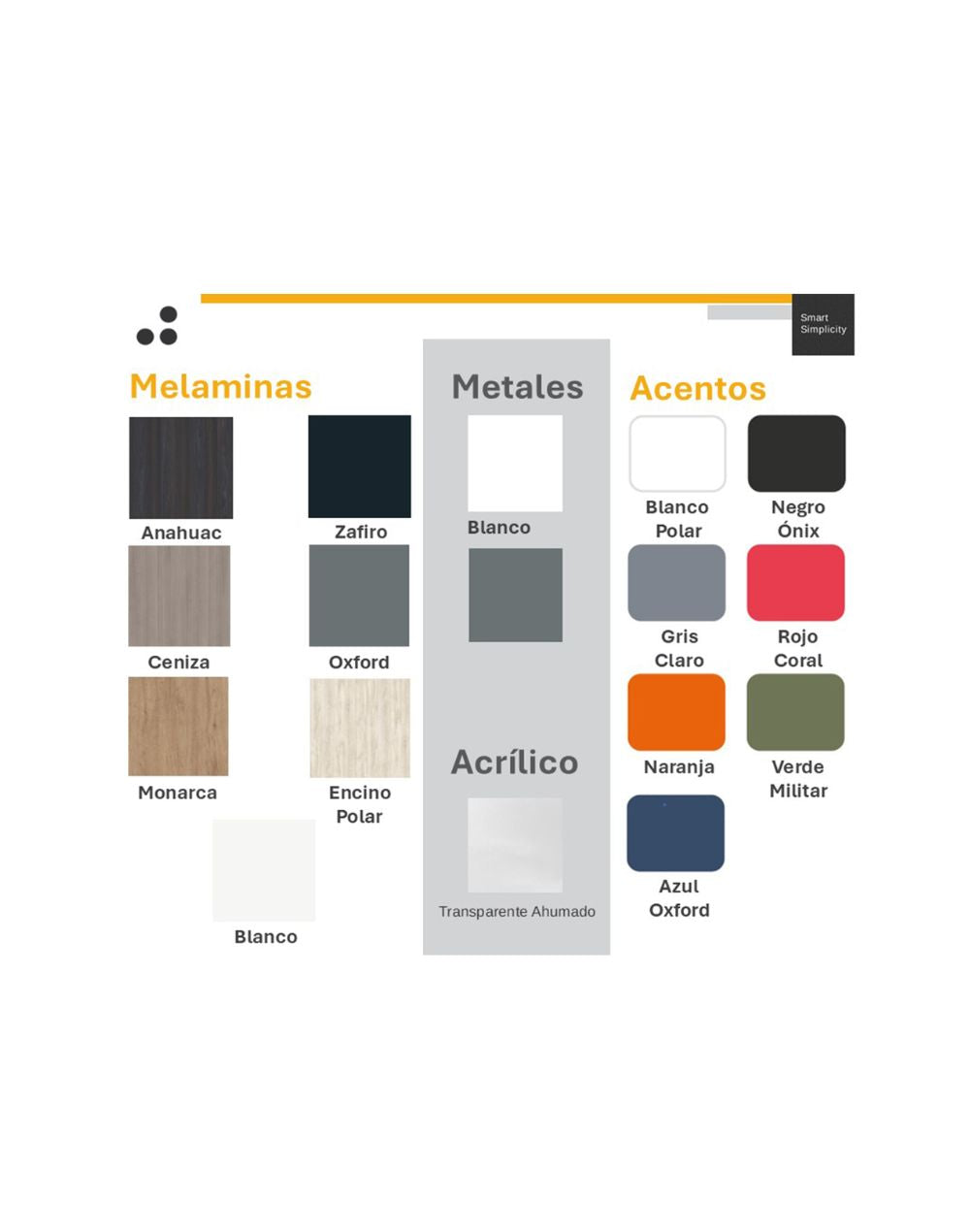 Escritorio Sencillo 180x60