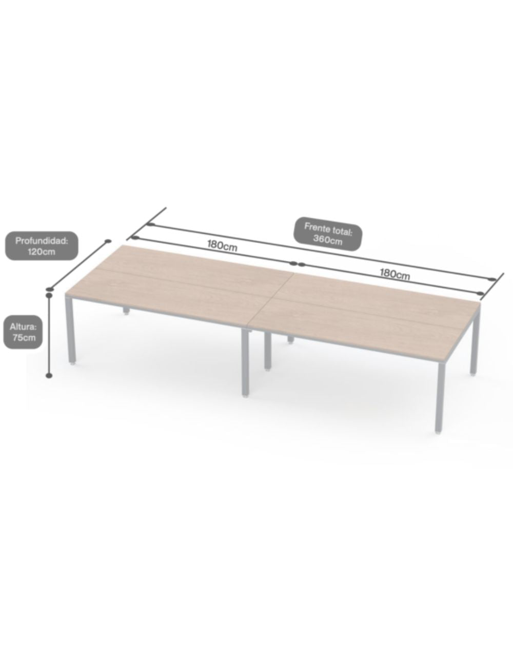 Mesa 360x120